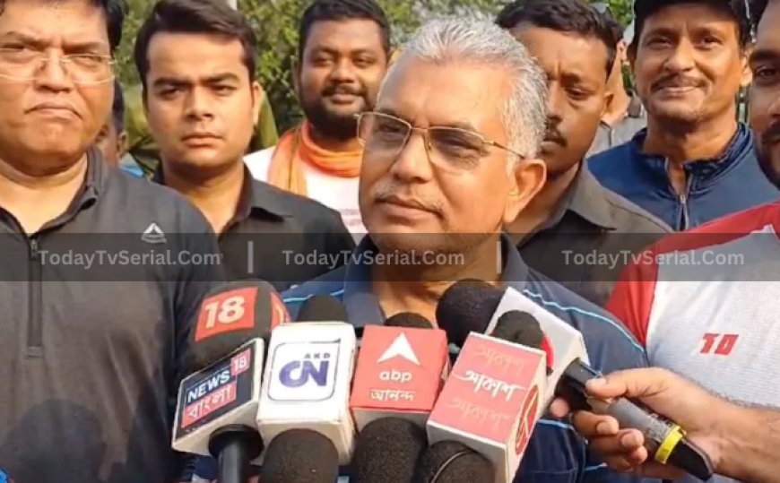 Dilip Ghosh Reflects on BJP's Stagnation: "We Couldn't Move Forward in 3-4 Years"